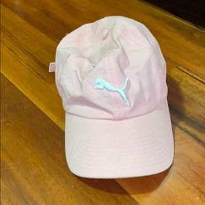 Vintage PUMA light pink hat